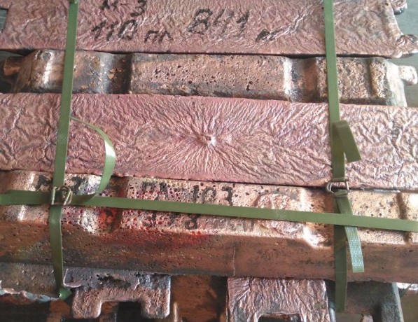 Чушка бронзовая литая БрОЦС5-6-5 ГОСТ 614-97 фото