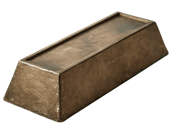 Чушка бронзовая литая БрО10Ц2 ГОСТ 493-79 фото