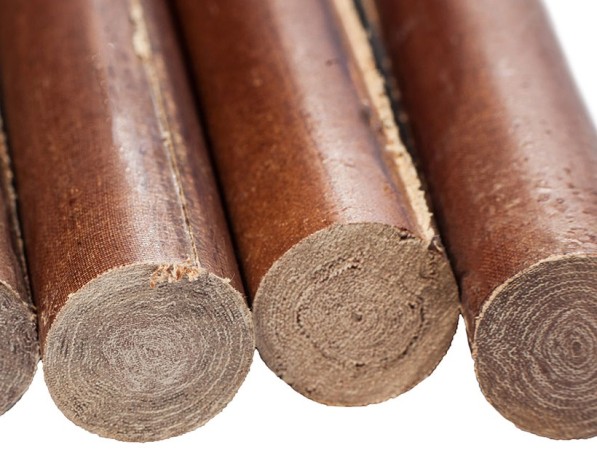 Стержень из гетинакса электротехнический V 90х550 мм ТУ 16-5755565.0118.01-89 фото