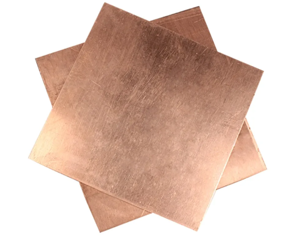 Пластина медная луженая для гальваники М1 0,1х15х15 мм ГОСТ 1173-2006 фото