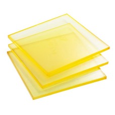 Полиуретан пластина желтая фото