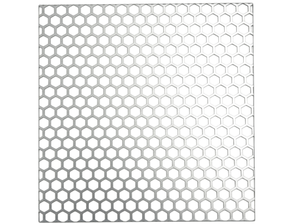 Сетка нержавеющая перфорированная 12Х18Н9 25х25х2,5 мм фото