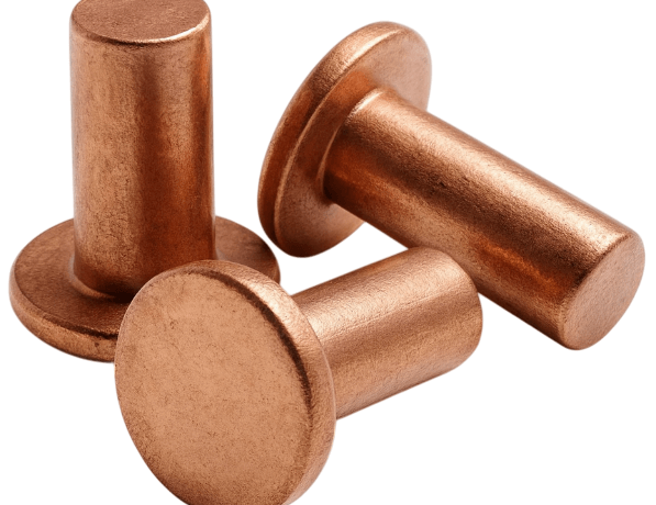 Заклепка медная полукруглая пустотелая ММ 4х16 мм ГОСТ 12639-80 фото